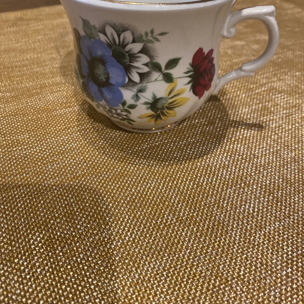 Old Foley James Kent Ltd Made In Englad Flower Mug